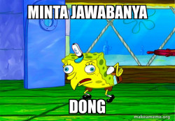Mocking SpongeBob