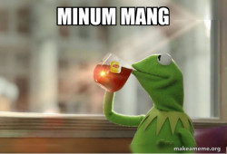 Kermit Drinking Tea