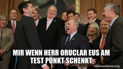 And then we told them