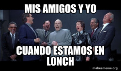 Dr Evil and Henchmen laughing - and then they said