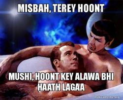 Spock and Kirk