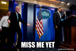 Inappropriate Timing Bill Clinton