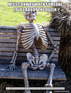 Waiting Skeleton