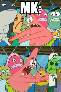 Push It Somewhere Else Patrick