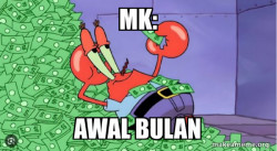 Mr Krabs Money