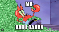 Mr Krabs Money