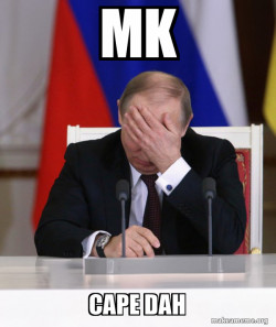 Putin Facepalm
