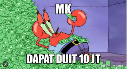 Mr Krabs Money