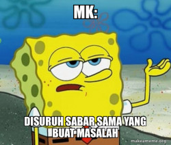 Tough SpongeBob
