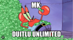 Mr Krabs Money