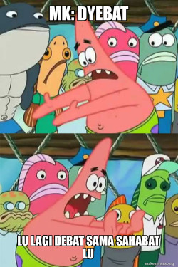 Push It Somewhere Else Patrick