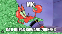 Mr Krabs Money