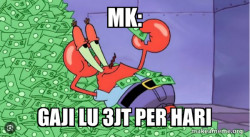 Mr Krabs Money