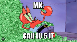 Mr Krabs Money