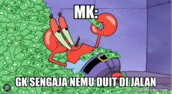 Mr Krabs Money