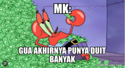 Mr Krabs Money
