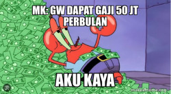 Mr Krabs Money