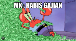 Mr Krabs Money