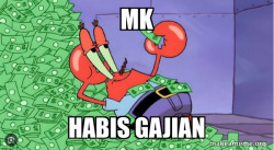 Mr Krabs Money