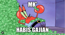 Mr Krabs Money