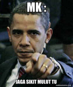 Angry Obama