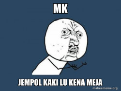 Y U No