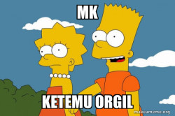 Bart and Lisa Chat