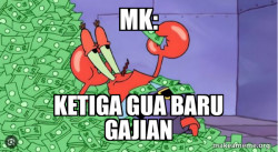 Mr Krabs Money