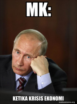 Contemplative Putin