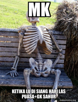 Waiting Skeleton