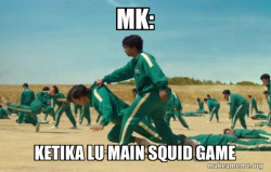 Squid Game Ali Holding Seong
