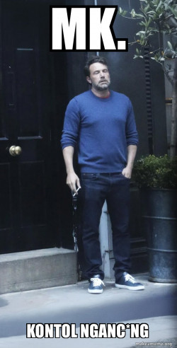 Ben Affleck Smoking