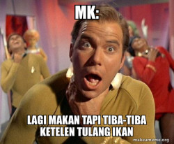 Captain Kirk Choking