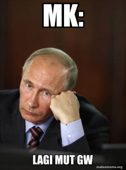 Contemplative Putin