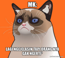 Cartoon Grumpy Cat