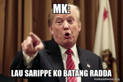 Donald Trump Says
