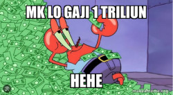 Mr Krabs Money