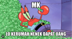 Mr Krabs Money