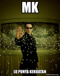 Neo Stopping Bullets