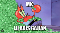 Mr Krabs Money