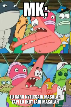 Push It Somewhere Else Patrick