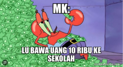 Mr Krabs Money