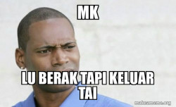 Confused Black Man
