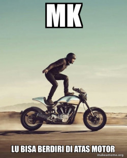 Keanu Reeves Stunt Bike