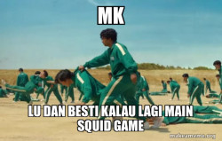 Squid Game Ali Holding Seon