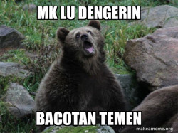 Sarcastic Bear