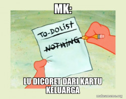 To Do List - Nothing