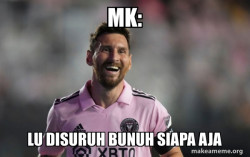 Sad messi