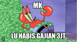 Mr Krabs Money