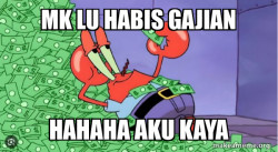Mr Krabs Money